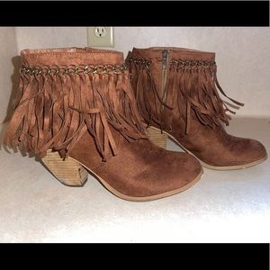 Fringe Booties